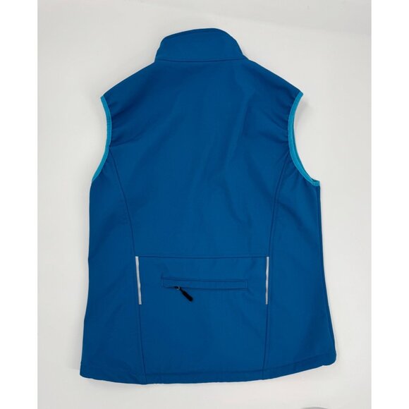 Little Donkey Andy Womens Softshell Vest Blue M Lightweight Windproof Water-Resi - Picture 2 of 14